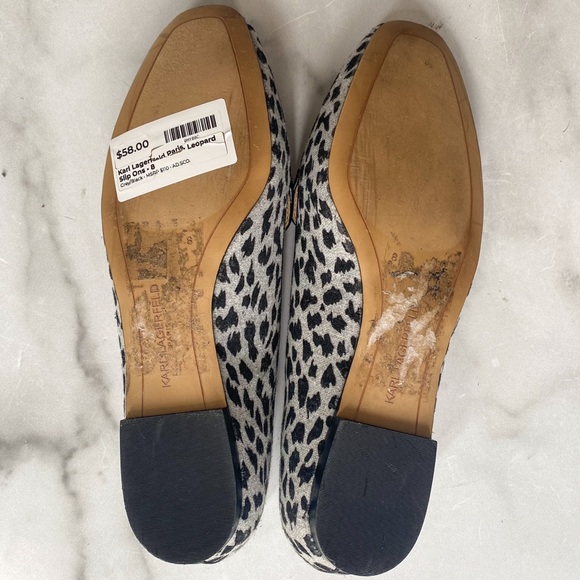Karl Lagerfeld Paris • Leopard Slip Ons • 8 - Picture 5 of 5